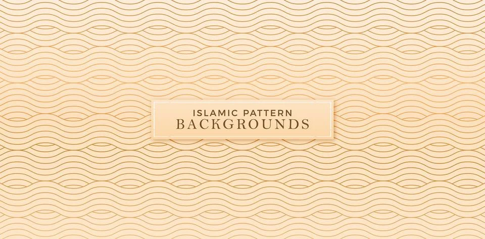 Islamic Pattern Background Stock Illustration