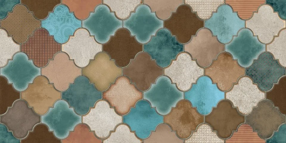 Islamic pattern. colorful pattern background 库存插图