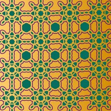 Islamic pattern design decoration and interior background texture vector Stock Illustration