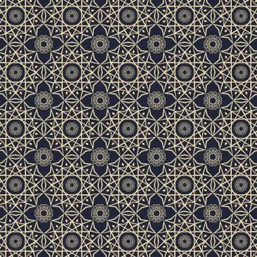 Islamic pattern element concept elegant background vector design Stock Illustration