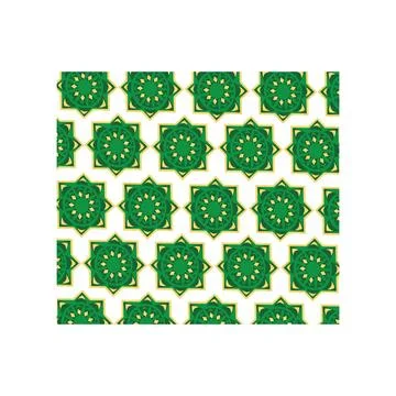 Islamic pattern Stock Illustration