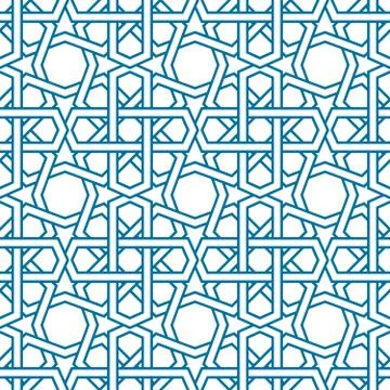 Islamic pattern vector. Seamless traditional eastern style イラスト素材