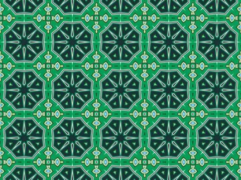 Islamic Patterns Geometric Art Arabic Background Wallpaper Stock Illustration