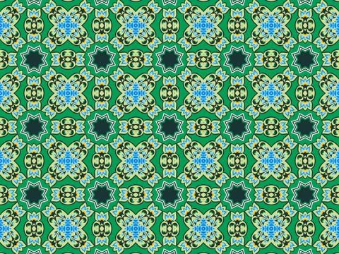 Islamic Patterns Geometric Art Arabic Background Wallpaper Illustrazione stock