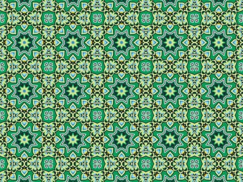 Islamic Patterns Geometric Art Arabic Background Wallpaper Stock Illustration