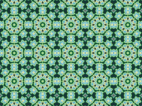 Islamic Patterns Geometric Art Arabic Background Wallpaper Stock Illustration