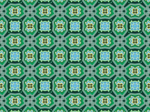 Islamic Patterns Geometric Art Arabic Background Wallpaper Illustrazione stock