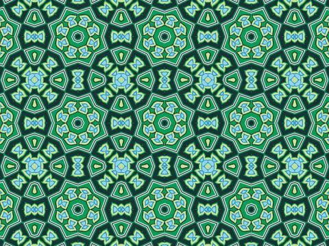 Islamic Patterns Geometric Art Arabic Background Wallpaper Stock Illustration