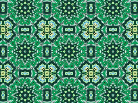 Islamic Patterns Geometric Art Arabic Background Wallpaper Stock Illustration