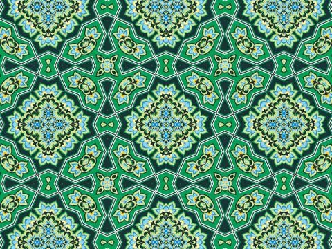 Islamic Patterns Geometric Art Arabic Background Wallpaper Stock Illustration