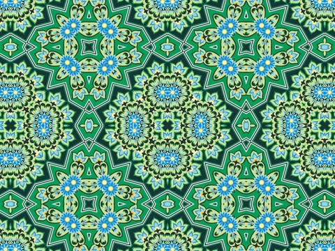 Islamic Patterns Geometric Art Arabic Background Wallpaper Stock Illustration