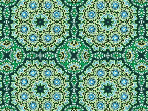 Islamic Patterns Geometric Art Arabic Background Wallpaper Illustrazione stock