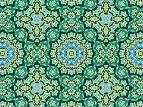 Islamic Patterns Geometric Art Arabic Background Wallpaper Stock Illustration