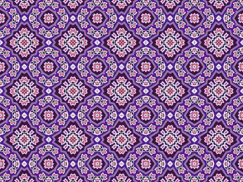 Islamic Patterns Geometric Art Arabic Background Wallpaper Stock Illustration