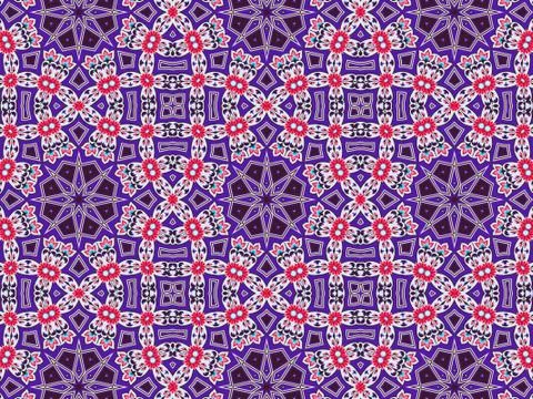 Islamic Patterns Geometric Art Arabic Background Wallpaper Stock Illustration