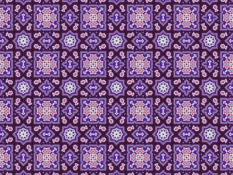 Islamic Patterns Geometric Art Arabic Background Wallpaper Stock Illustration