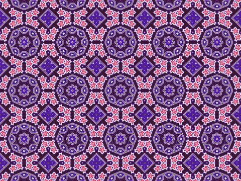 Islamic Patterns Geometric Art Arabic Background Wallpaper Illustrazione stock