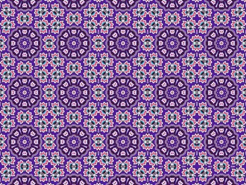 Islamic Patterns Geometric Art Arabic Background Wallpaper Stock Illustration