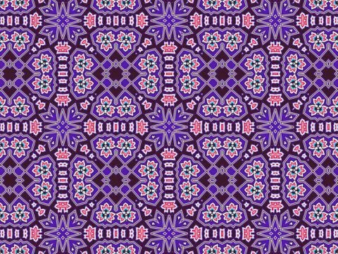 Islamic Patterns Geometric Art Arabic Background Wallpaper Stock Illustration