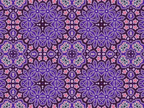 Islamic Patterns Geometric Art Arabic Background Wallpaper Illustrazione stock