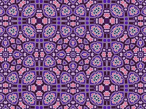 Islamic Patterns Geometric Art Arabic Background Wallpaper Stock Illustration