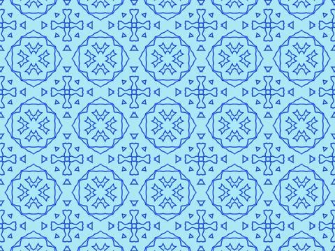 Islamic Patterns Geometric Art Arabic Background Wallpaper Stock Illustration