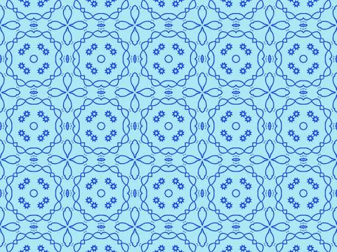 Islamic Patterns Geometric Art Arabic Background Wallpaper Stock Illustration