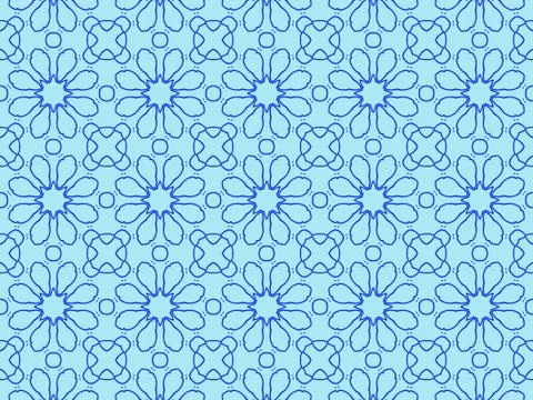 Islamic Patterns Geometric Art Arabic Background Wallpaper Illustrazione stock