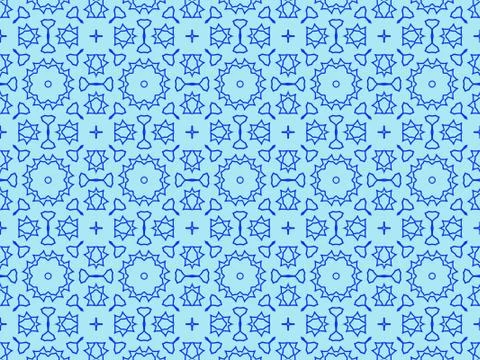 Islamic Patterns Geometric Art Arabic Background Wallpaper Stock Illustration