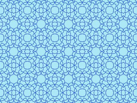 Islamic Patterns Geometric Art Arabic Background Wallpaper Illustrazione stock