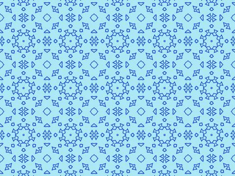 Islamic Patterns Geometric Art Arabic Background Wallpaper Stock Illustration