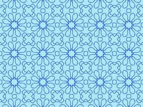 Islamic Patterns Geometric Art Arabic Background Wallpaper Stock Illustration