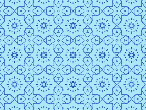 Islamic Patterns Geometric Art Arabic Background Wallpaper Stock Illustration