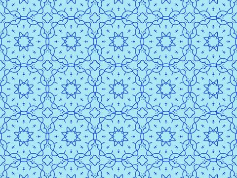 Islamic Patterns Geometric Art Arabic Background Wallpaper Stock Illustration