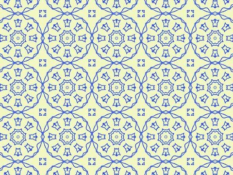 Islamic Patterns Geometric Art Arabic Background Wallpaper Stock Illustration