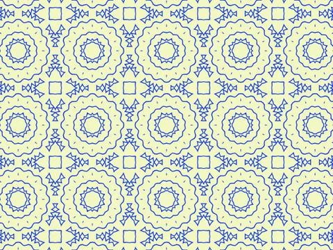 Islamic Patterns Geometric Art Arabic Background Wallpaper Stock Illustration