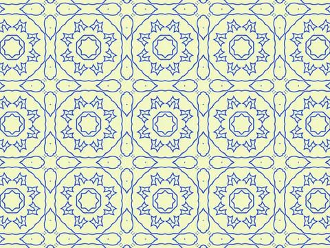 Islamic Patterns Geometric Art Arabic Background Wallpaper Stock Illustration