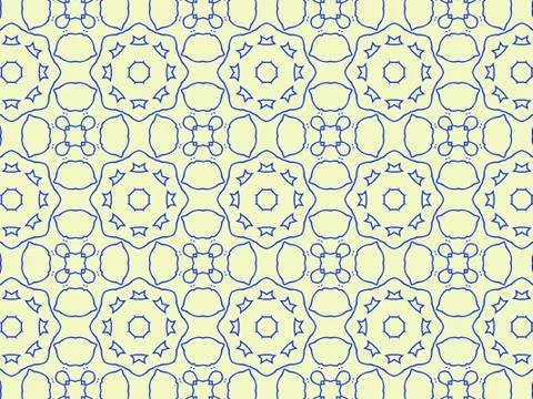 Islamic Patterns Geometric Art Arabic Background Wallpaper Stock Illustration