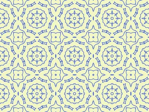 Islamic Patterns Geometric Art Arabic Background Wallpaper Illustrazione stock