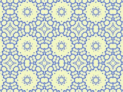 Islamic Patterns Geometric Art Arabic Background Wallpaper Illustrazione stock