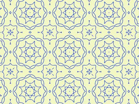Islamic Patterns Geometric Art Arabic Background Wallpaper Stock Illustration