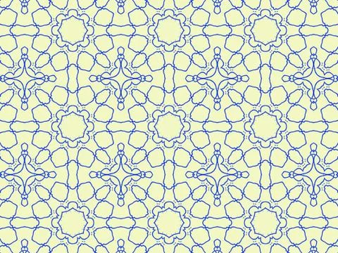 Islamic Patterns Geometric Art Arabic Background Wallpaper Stock Illustration
