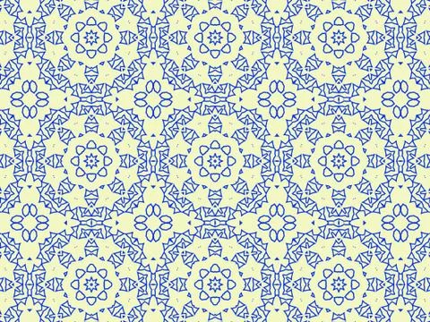 Islamic Patterns Geometric Art Arabic Background Wallpaper Stock Illustration