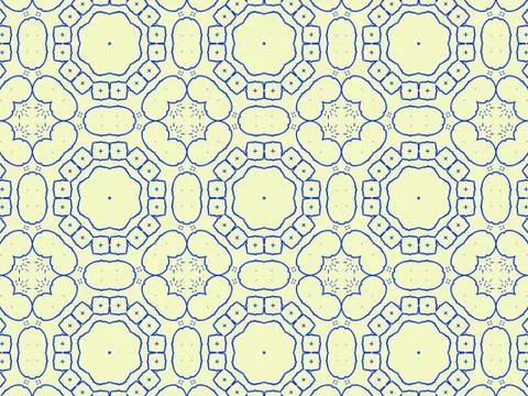Islamic Patterns Geometric Art Arabic Background Wallpaper Stock Illustration