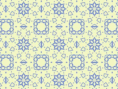Islamic Patterns Geometric Art Arabic Background Wallpaper Stock Illustration