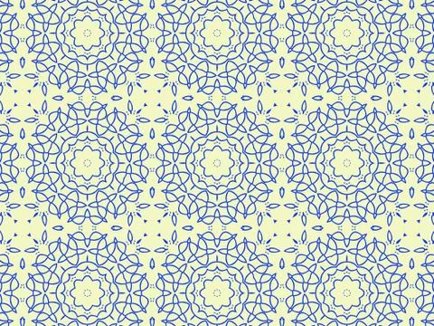Islamic Patterns Geometric Art Arabic Background Wallpaper Stock Illustration