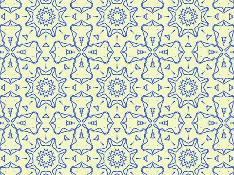 Islamic Patterns Geometric Art Arabic Background Wallpaper Stock Illustration