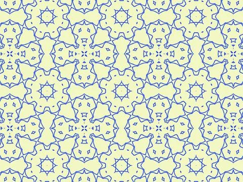 Islamic Patterns Geometric Art Arabic Background Wallpaper Stock Illustration