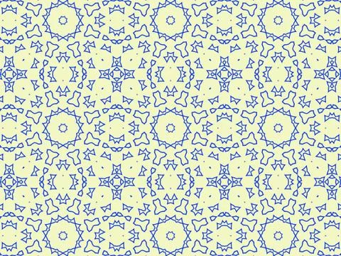 Islamic Patterns Geometric Art Arabic Background Wallpaper Stock Illustration