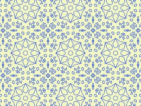 Islamic Patterns Geometric Art Arabic Background Wallpaper Stock Illustration